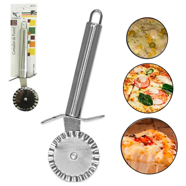 Cortador Carretilha de Inox para Massas 21cm - Imagem 2