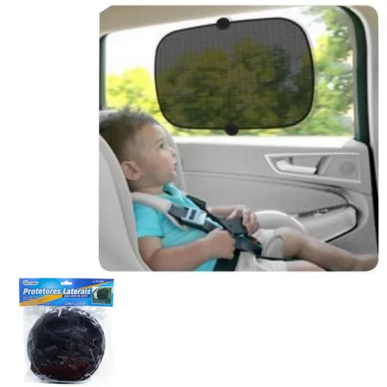 Kit Protetor Solar Lateral para Carros com 2 peças Western