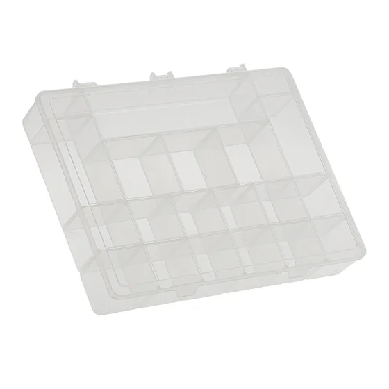 Estojo Organizador GG com 20 Divisórias Multiuso 37x27x6cm