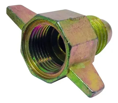 Adaptador Gas Botijao P13 Rosca Fina P2 X Rosca Grossa P13 - Imagem 2