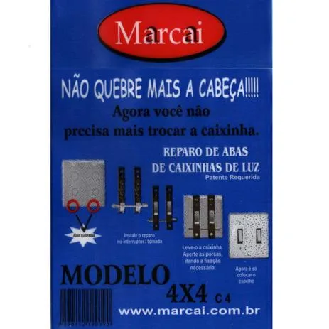 Reparo De Abas Caixinha De Luz 4x4 - Rápido E Prático - Marcai - Imagem 2