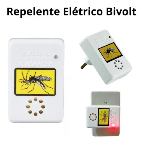Repelente Eletrônico De Mosquito Dengue Zica Kawoa Mk02 - Imagem 2