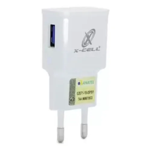 Carregador de Celular Tomada 2.4A X-Cell XC-USB-9 Bivolt