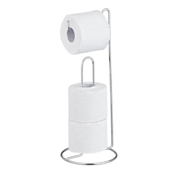 Porta Papel Higiênico Suporte De Chão Banheiro Luxo