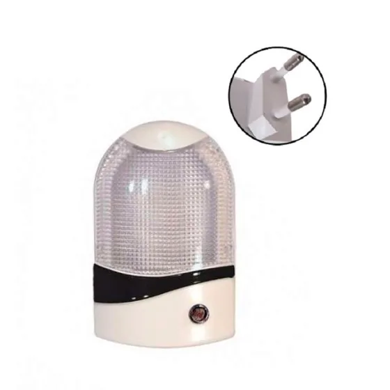 Luz Noturna de Tomada Com Sensor De Luminosidade LED