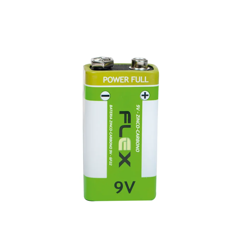 Bateria Zinco 9v Flex 02 Unidades Fx-9z2 - Imagem 2