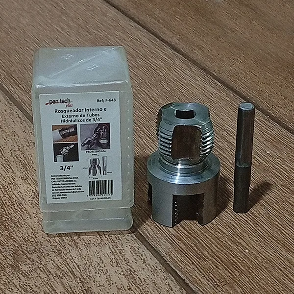 Rosqueador Interno e Externo de Tubo de PVC de 3/4 Polegada - Imagem 5