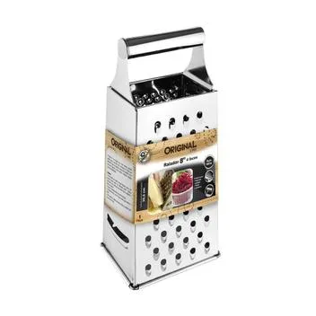Ralador 4 Faces em Aço Inox 8" 20,5 cm SL0221