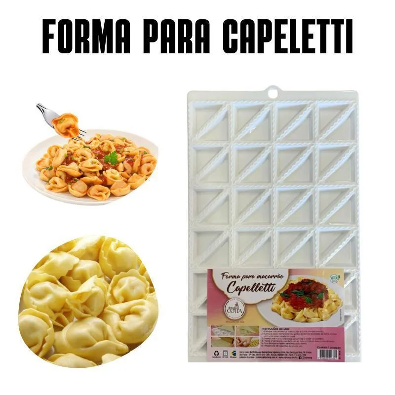 Forma Para Macarrão Capelletti 48 Cavidades - Imagem 4