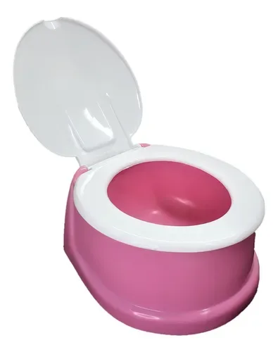 Troninho Infantil Penico Bebe Com Tampa - Imagem 3
