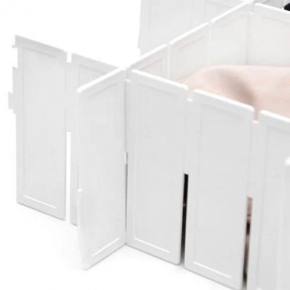 Kit 15 Tiras Organizador Divisória Colméia Gaveta Ajustável - Imagem 4
