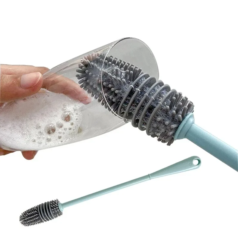 Escova para Lavar Copos e Garrafas de Silicone - Imagem 6