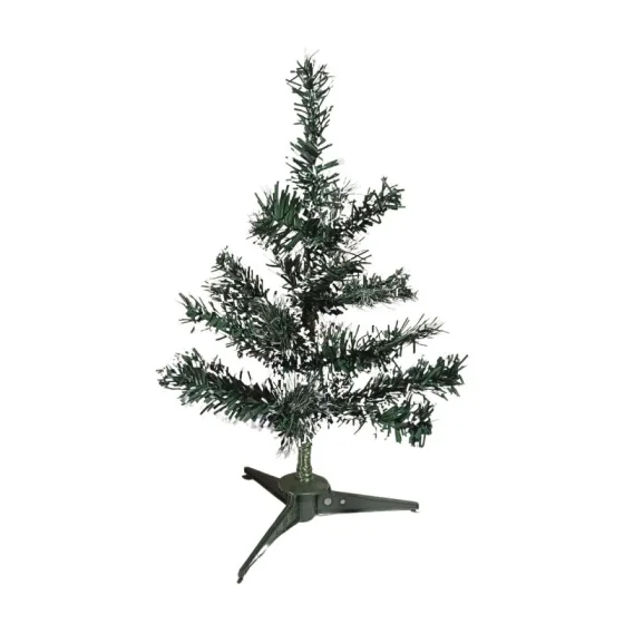 Arvore de Natal Verde Com Neve 30cm 25 Galhos Natalkasa