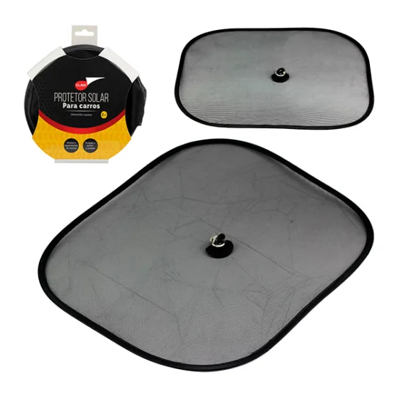 Kit 2 Tela Protetora Solar Para Carro Tampa Sol - Clink