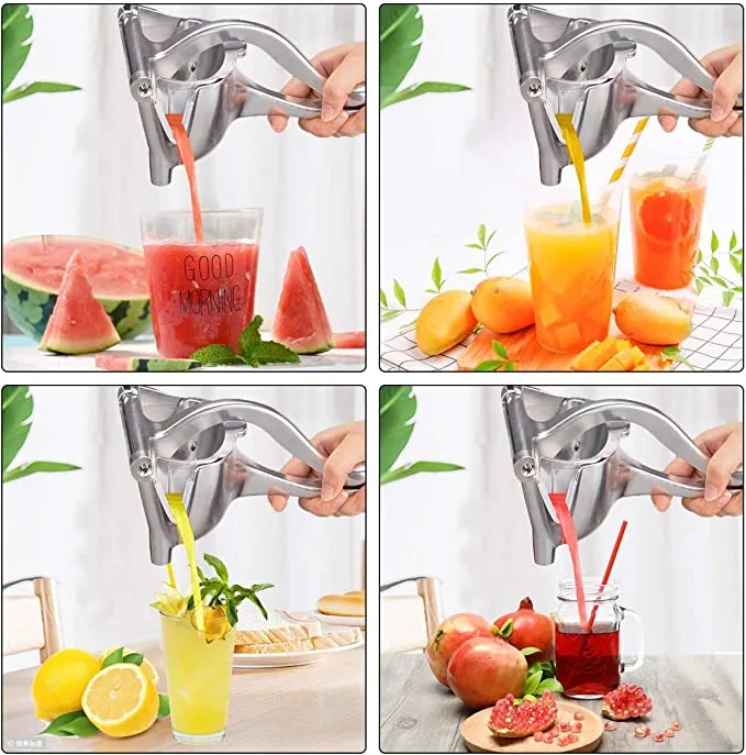 Espremedor Manual de Frutas Alumínio Fundido - Pen Tech - Imagem 3