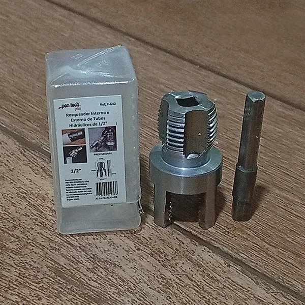 Rosqueador Interno e Externo de Tubo de PVC de 1/2 Polegada - Imagem 6