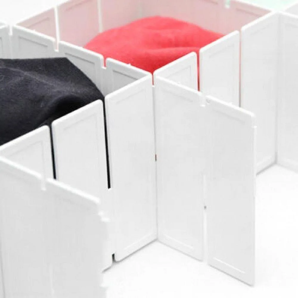 Kit 15 Tiras Organizador Divisória Colméia Gaveta Ajustável - Imagem 8