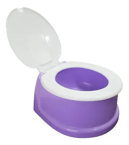 Troninho Infantil Penico Bebe Com Tampa - Imagem 4