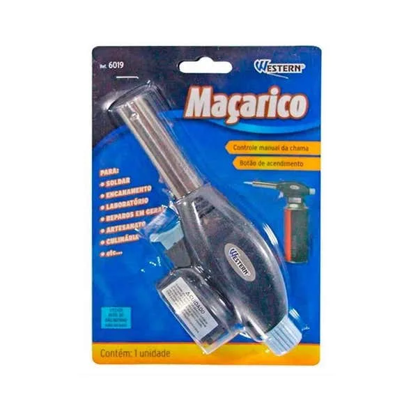 Maçarico Portátil Automático Controle Manual Das Chamas 6019 - Imagem 4
