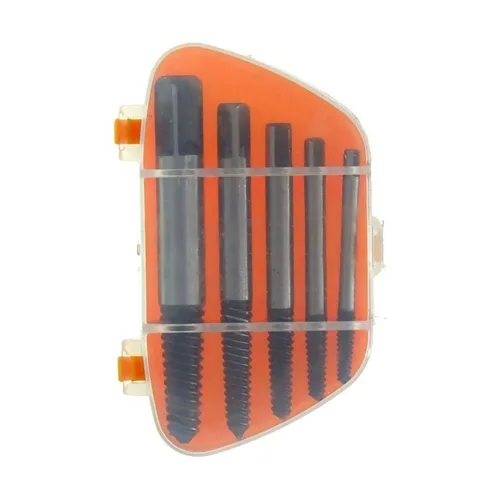 Saca Parafuso Quebrado Espanado Extrator Macho Kit 5 Pçs - Imagem 4
