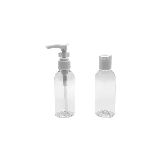 Kit Viagem 2 Frascos vazios para Álcool em Gel Shampoo