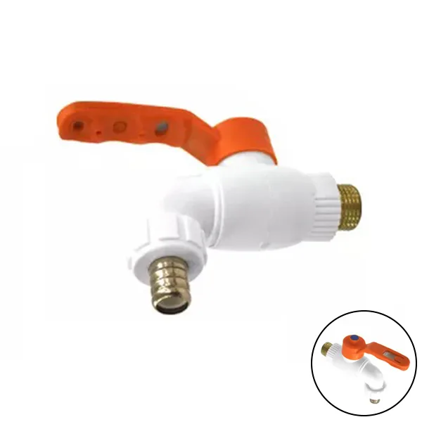 Torneira Esfera 3/4 Jardim/Tanque/Máquina Plástico