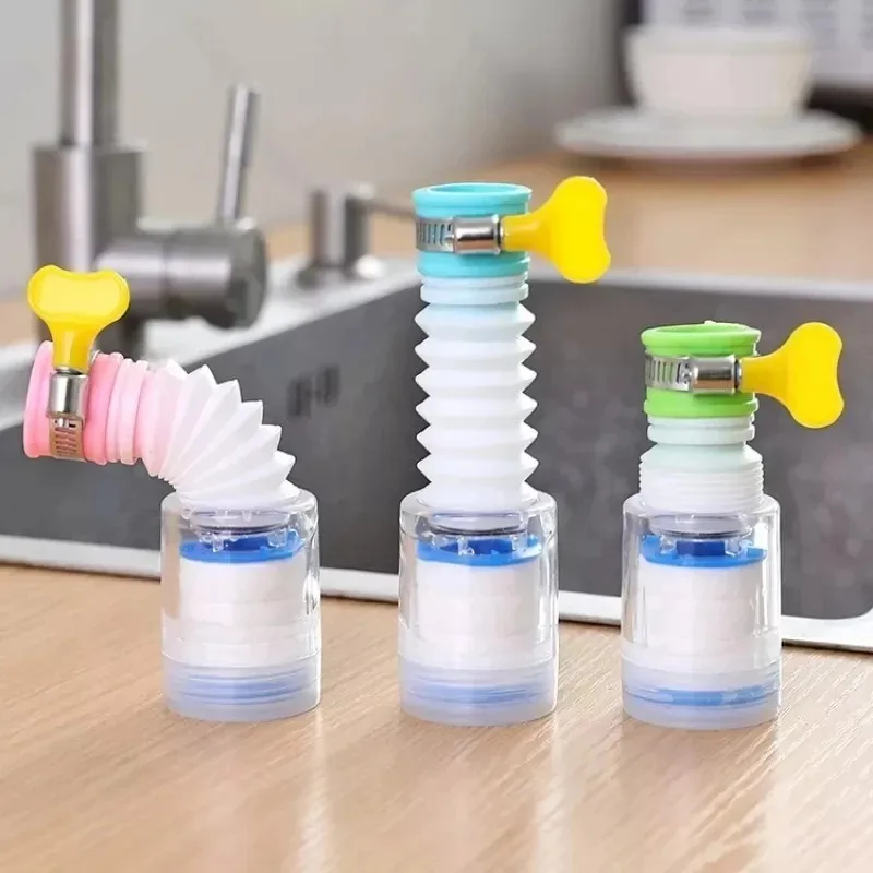 Bico Extensor de Torneira Com Filtro e Abraçadeira 360° - Imagem 3
