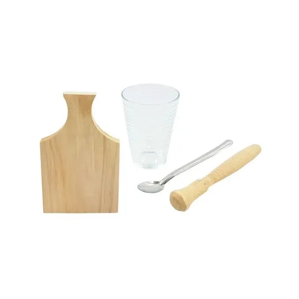 Kit Caipirinha Lindo Conjunto Com 4 Pçs Barman Presente - Imagem 3