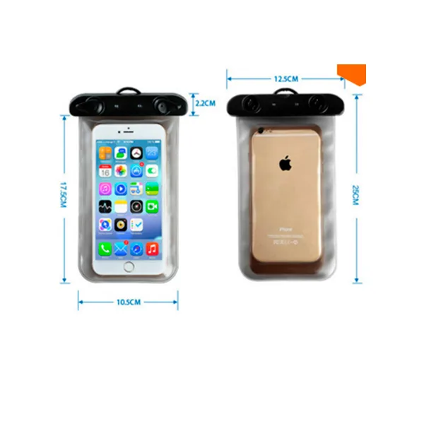 Capa Case Estanque Prova Dagua P/ Todos Celulares - Imagem 3