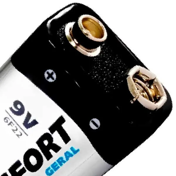 Bateria 9 Volts Brasfort 6F22 Uso Geral - Imagem 2
