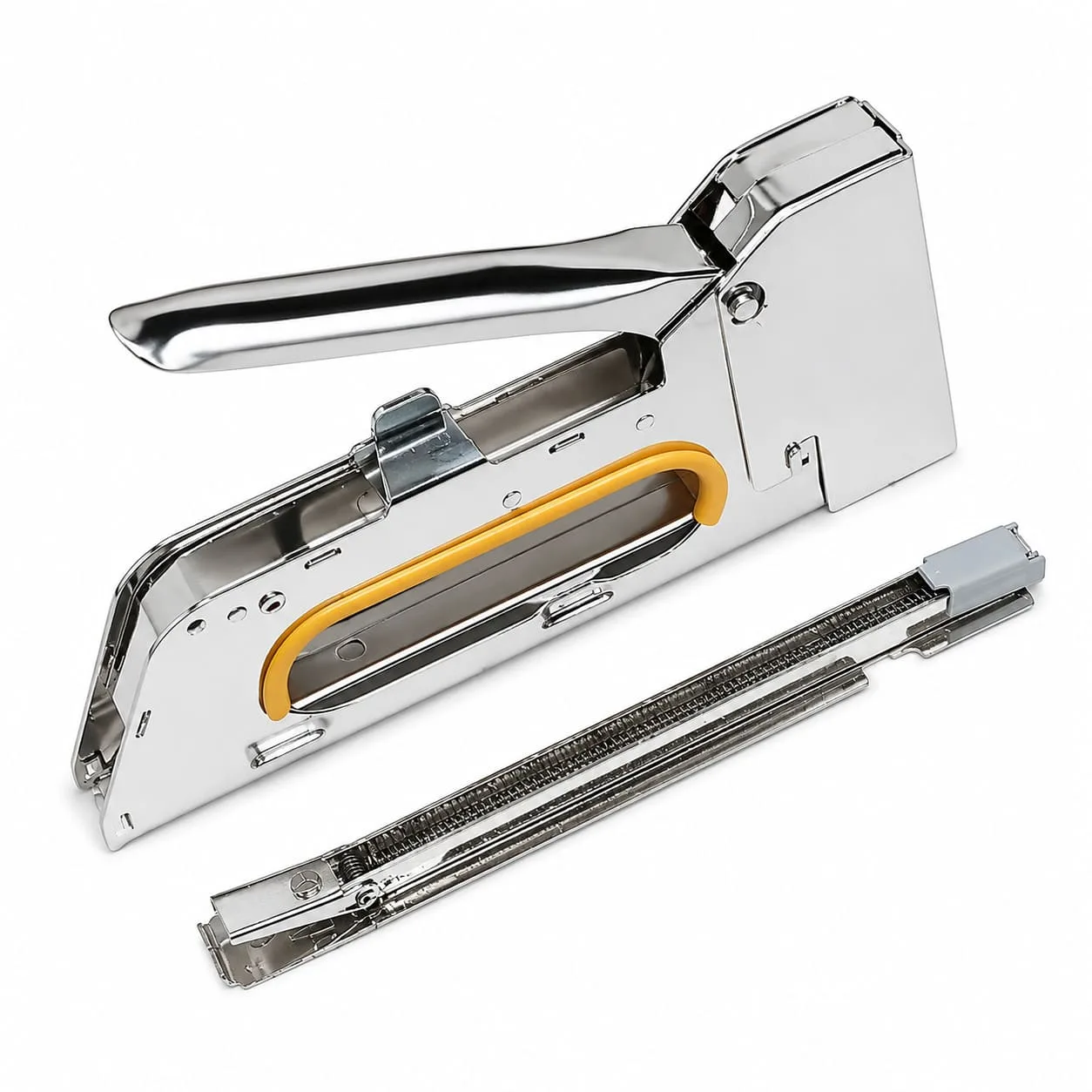 Grampeador Manual Tapeceiro em Aço Inox Grampos 4 a 8mm - Imagem 2