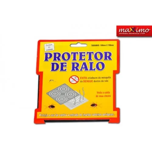 Protetor De Ralo Quadrado Maxximo 19cm PVC - Imagem 3