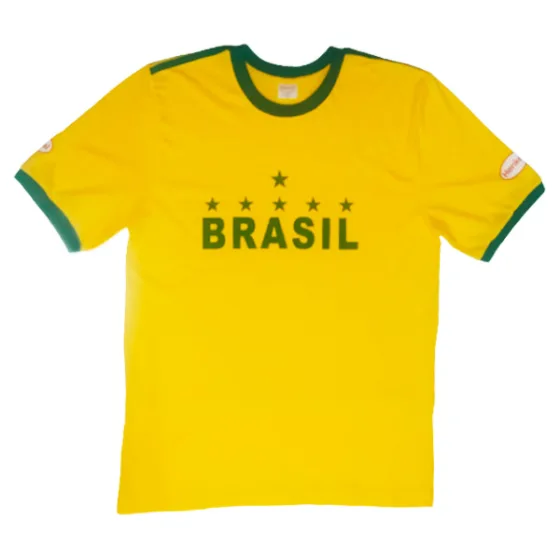 Camiseta Brasil 100% Algodão