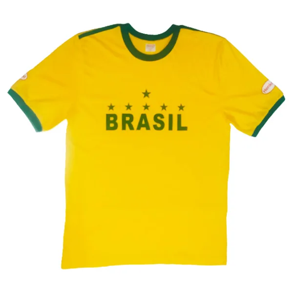 Camiseta Brasil 100% Algodão