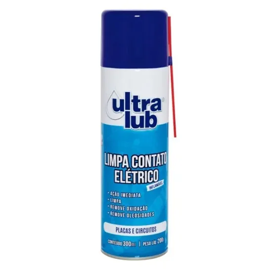 Limpa Contato Elétrico Spray Ultralub 300ml