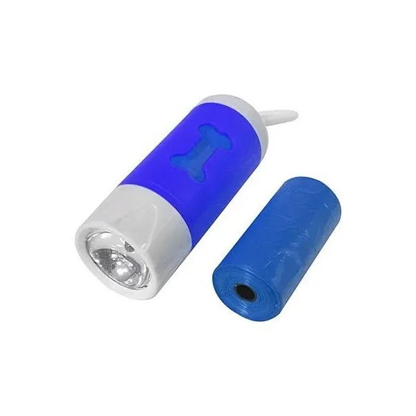 Kit higiene com lanterna para coleta de fezes Pet - Imagem 3