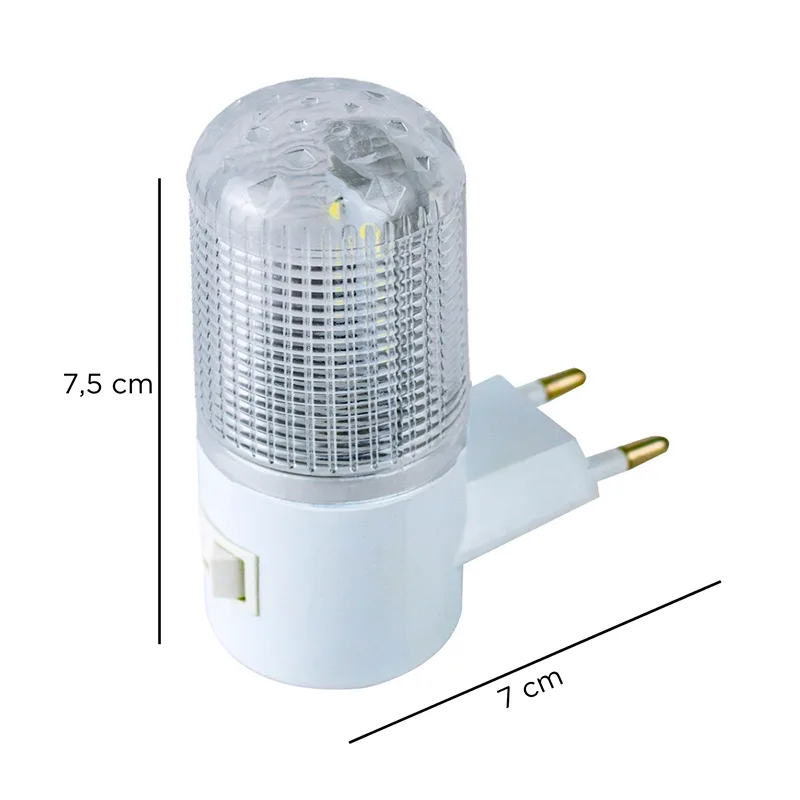Mini Abajur de Tomada Luz Noturna Bivolt LED BJ8701 - Imagem 5