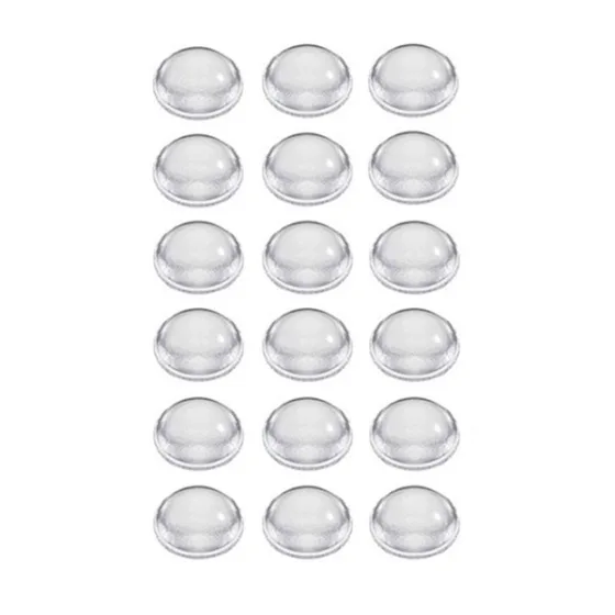 Pingos Protetores Adesivo Pequeno C/18unidades - 10mm X 4mm
