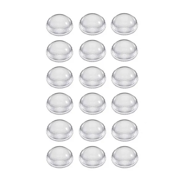Pingos Protetores Adesivo Pequeno C/18unidades - 10mm X 4mm