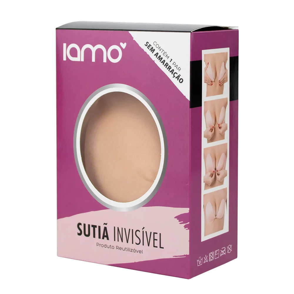 Sutia Invisivel Autoadesivo Reutilizável YS43169 - Imagem 5