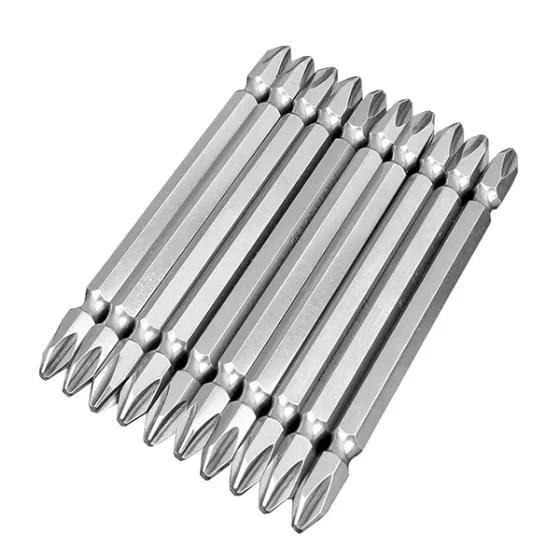 10 Bits Ponta Dupla Philips Longa 100mm Imantada Ph2 - F-149