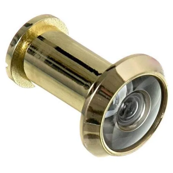 Visor Para Porta Olho Mágico Dourado De 32 à 52 mm