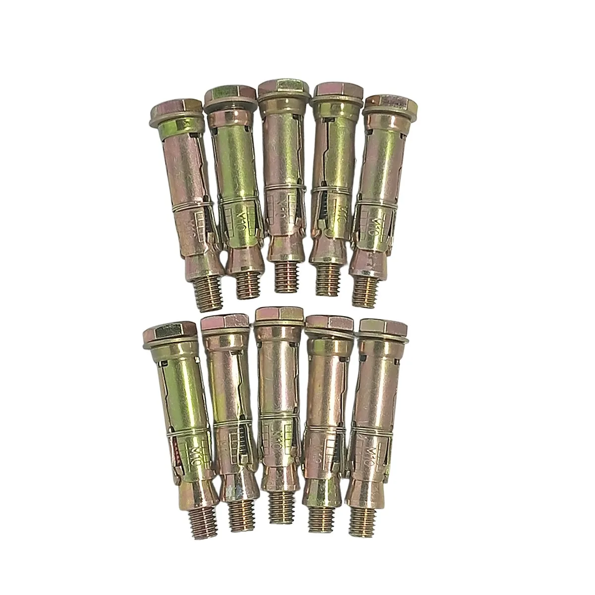 Chumbador Parabolt M10 X 70MM Aço Bicromatizado Kit 10 Peças - Imagem 5