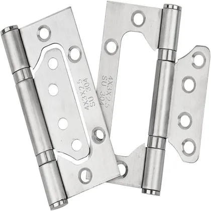Kit 3 Dobradiças Inox 4x3" para Porta com Parafusos - Imagem 2