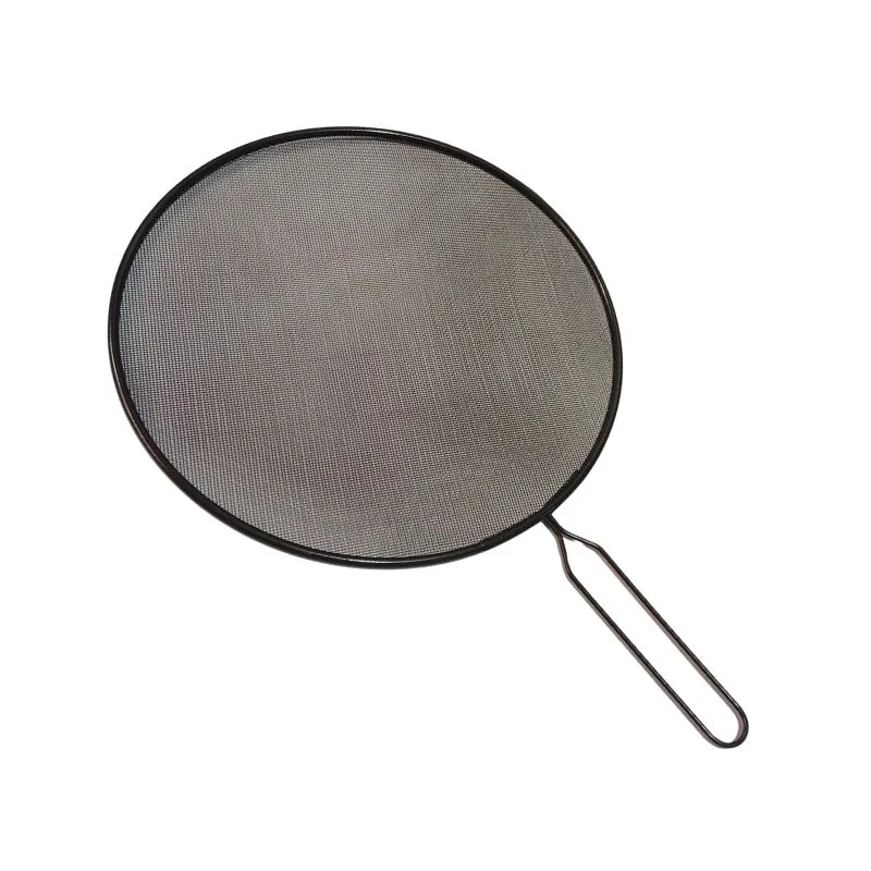 Tela Para Fritura Anti Respingo Com Cabo 29cm Diâmetro