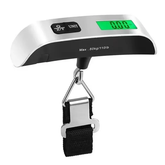 Balança Digital Portátil para Mala e Bagagem 50kg