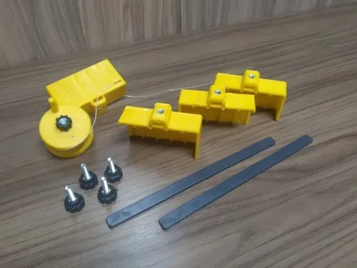 Alinha Bloco Gabarito Para Assentar Tijolos Deplasti - Imagem 4