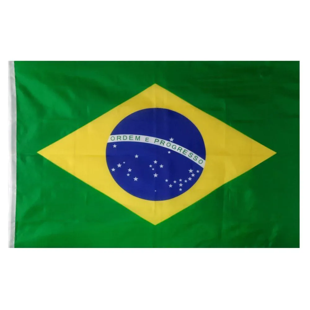 Bandeira do Brasil Oficial 90 x 130cm 100% Poliéster