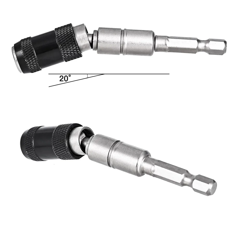 Adaptador Angular para Parafusadeira 20° Ponta Magnética - Imagem 3