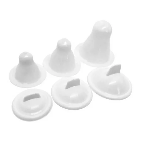 Forma de Fazer Coxinhas Kit com 3 Peças